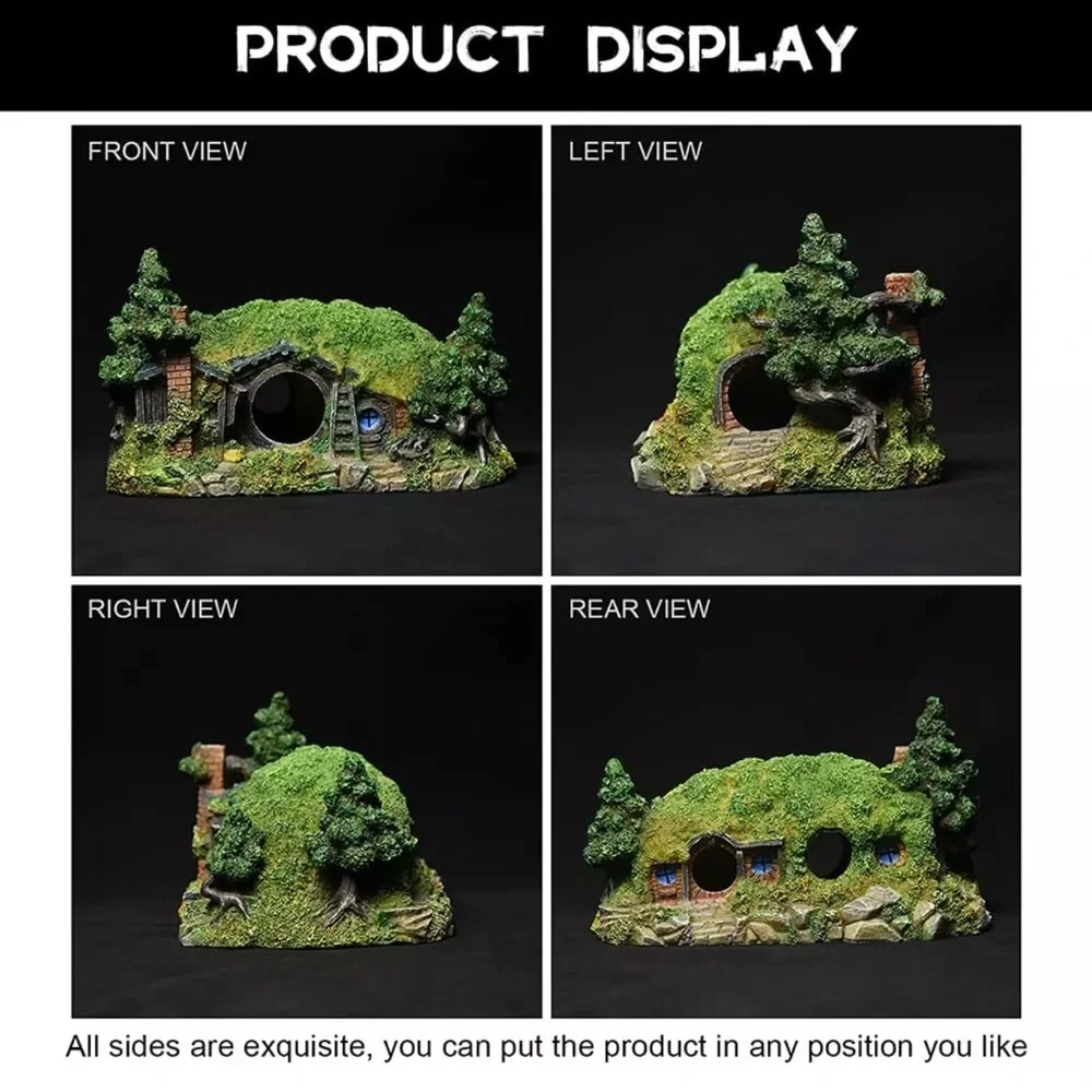Charming Green Hobbit House Decor